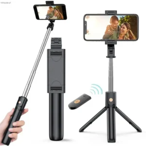 Selfie stick z tripodem i pilotem HOOS