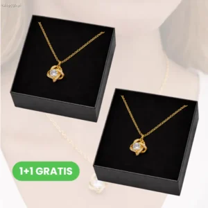 Naszyjnik damski KNOT 1+1 GRATIS