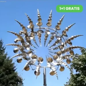 Magiczna kinetyczna ogrodowa wiatraczka WINDY 1+1 GRATIS