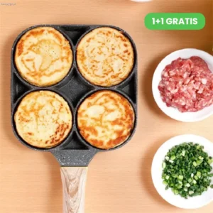 Nieprzywierająca patelnia czterodzielna COOKJOY 1+1 GRATIS
