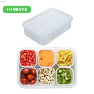 Pojemniki na żywność 7‑w‑1 STORKO 1+1 GRATIS